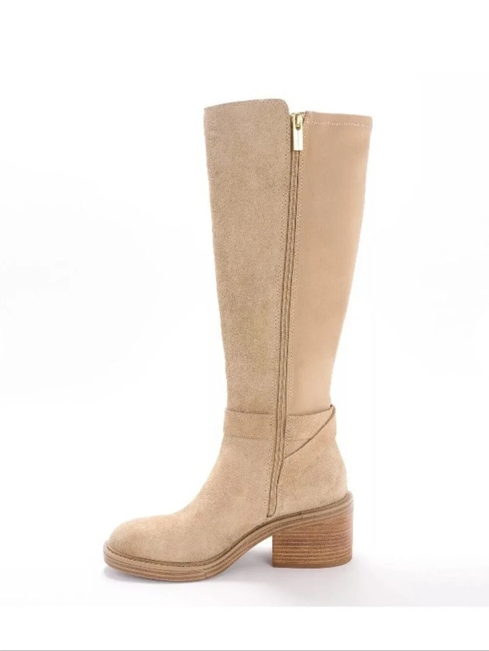 NWT Vince Camuto Leather Suede Medium Shaft Tall Boots - Vianah